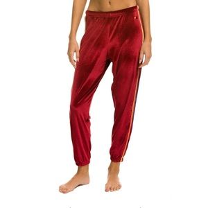 Red Velvet Aviator Nation Sweats